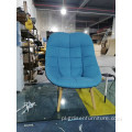Nowoczesne krzesło rekreacyjne krzesło do salonu tkanina tapicerka